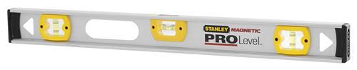 STANLEY 43-556 1200mm/48" MAGNETIC PRO LEVEL I-BEAM LEVEL - Click Image to Close
